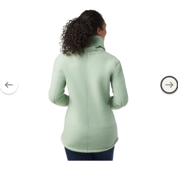 Smartwool Hudson Trail Fleece Pullover - Light Jade - Picture 3 of 9